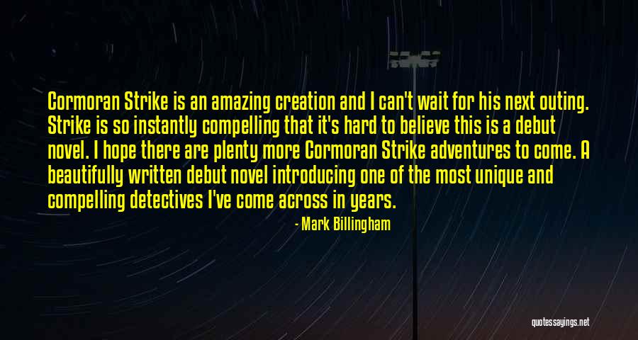Cormoran Quotes By Mark Billingham Cormoran Quotes By Mark Billingham