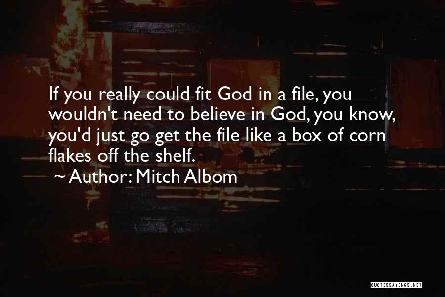 Corn Flakes Quotes By Mitch Albom