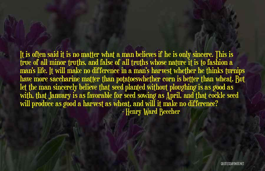 Corn Harvest Quotes By Henry Ward Beecher Corn Harvest Quotes By Henry Ward Beecher