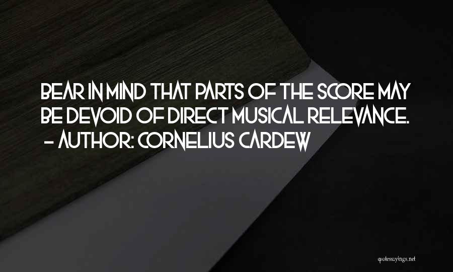 Cornelius Cardew Quotes 923948