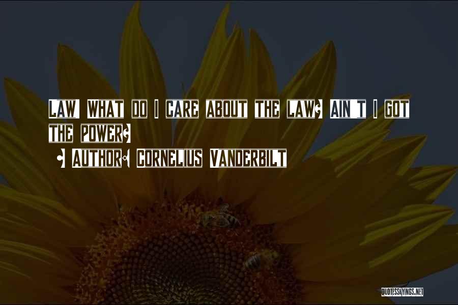 Cornelius Vanderbilt Quotes 904779