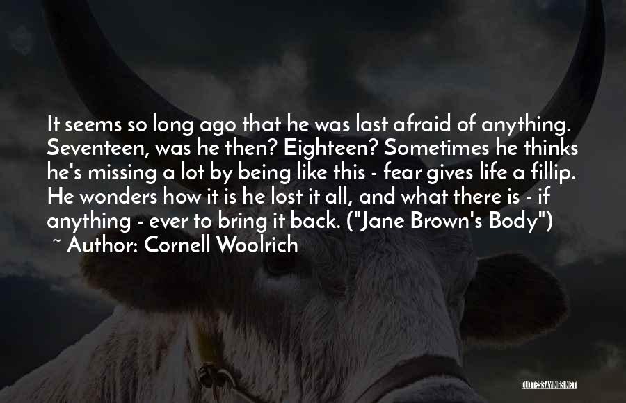 Cornell Woolrich Quotes 1449349