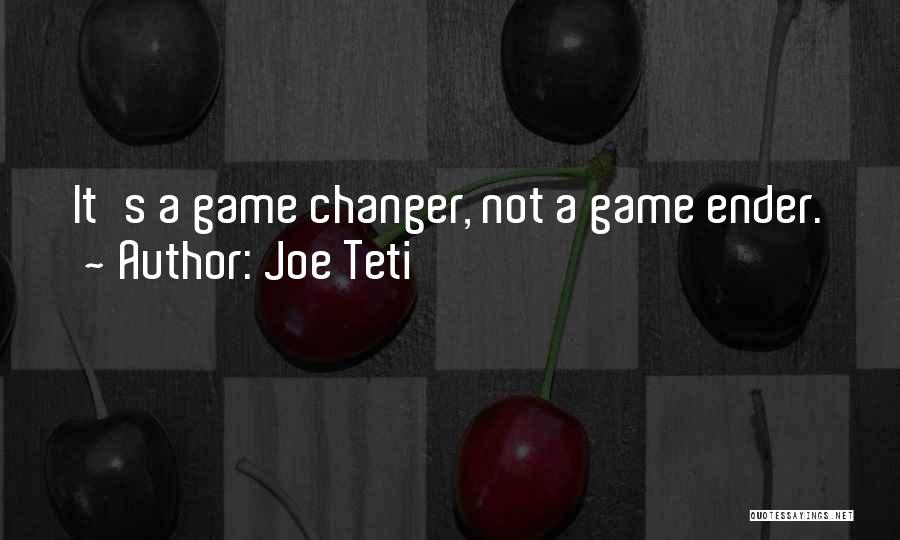 Corner Bookmarks Quotes By Joe Teti