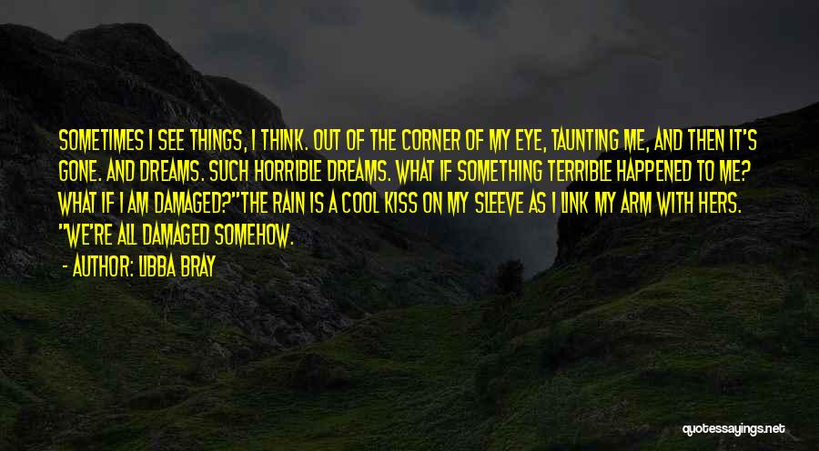 Corner Of My Eye Quotes By Libba Bray