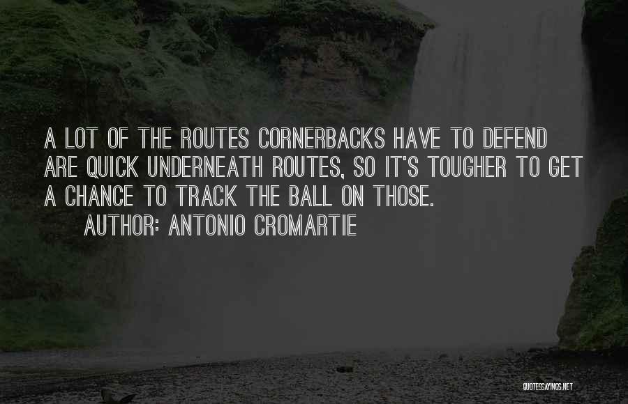 Cornerbacks Quotes By Antonio Cromartie