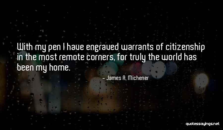 Corners Of The World Quotes By James A. Michener Corners Of The World Quotes By James A. Michener