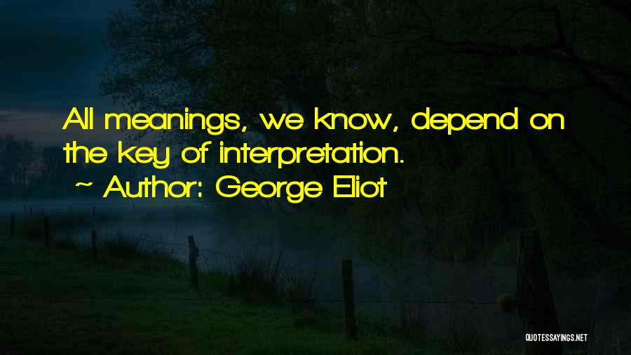 Cornerstone Christian Quotes By George Eliot