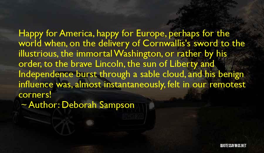Cornwallis Quotes By Deborah Sampson