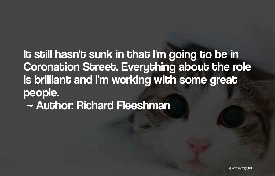 Coronation Quotes By Richard Fleeshman