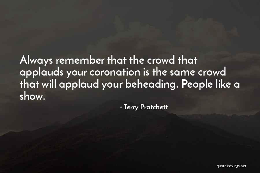 Coronation Quotes By Terry Pratchett Coronation Quotes By Terry Pratchett