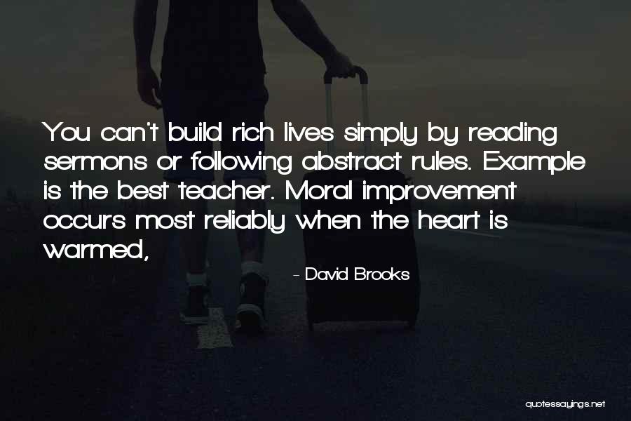 Corporament Quotes By David Brooks