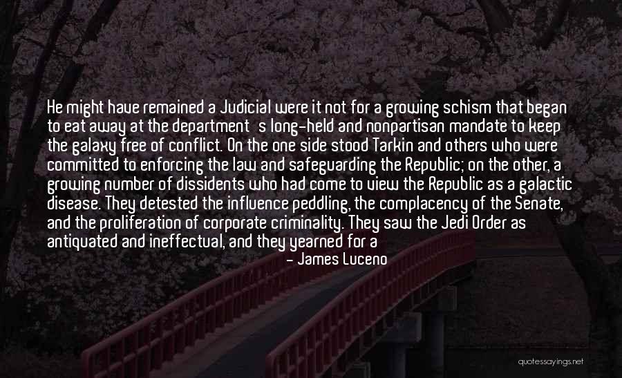 Corporate Criminality Quotes By James Luceno Corporate Criminality Quotes By James Luceno