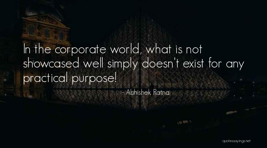 Corporate Culture Quotes By Abhishek Ratna