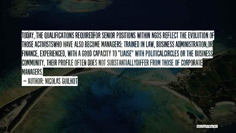 Corporate Finance Quotes By Nicolas Guilhot