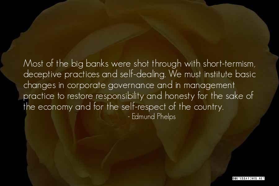 Corporate Governance Quotes By Edmund Phelps