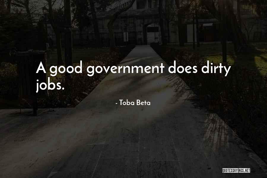 Corporate Governance Quotes By Toba Beta