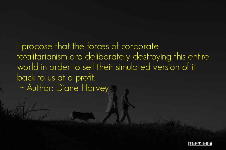 Corporate Life Quotes By Diane Harvey