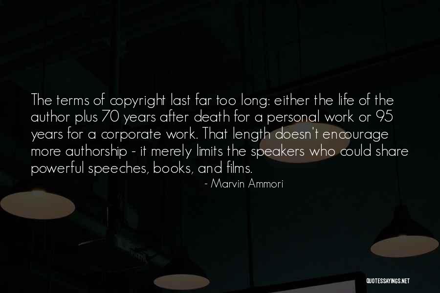 Corporate Life Quotes By Marvin Ammori