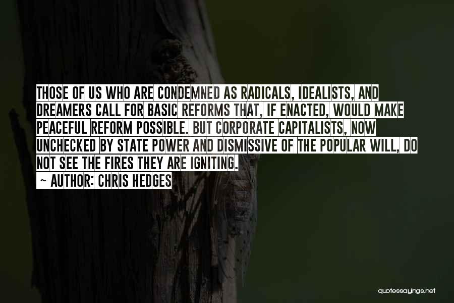 Corporate Power Quotes By Chris Hedges