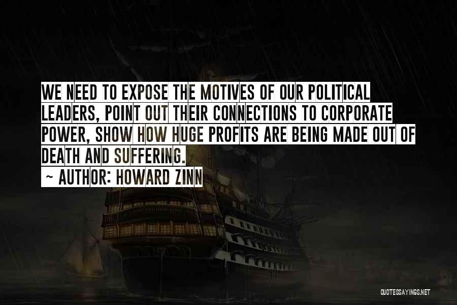 Corporate Power Quotes By Howard Zinn