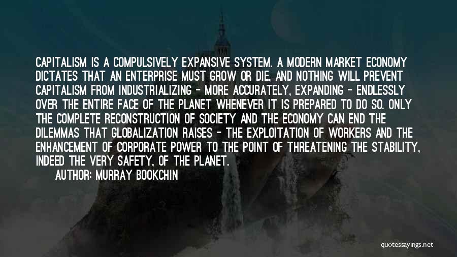 Corporate Power Quotes By Murray Bookchin