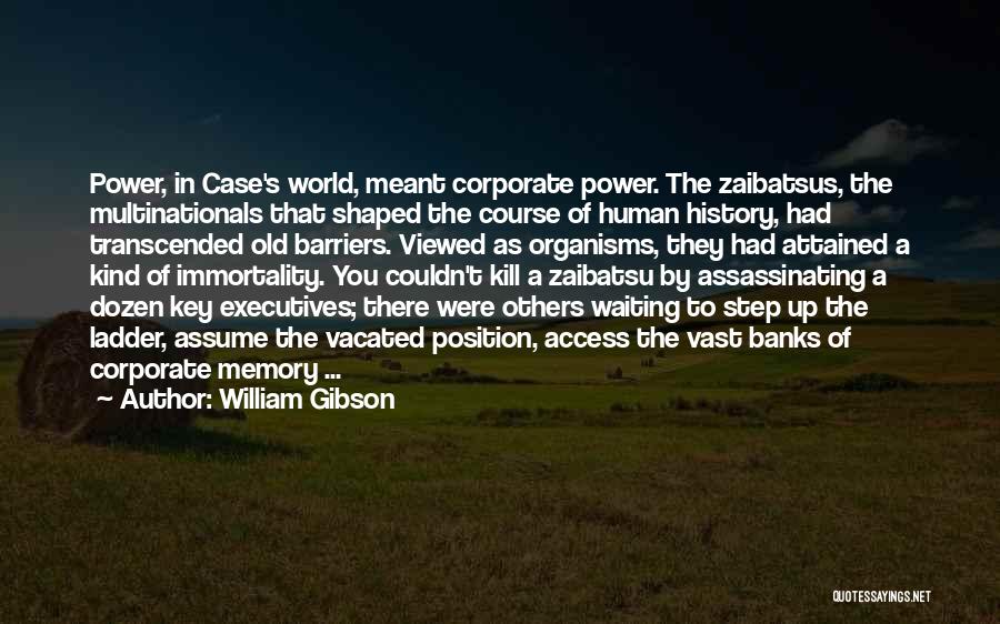 Corporate Power Quotes By William Gibson