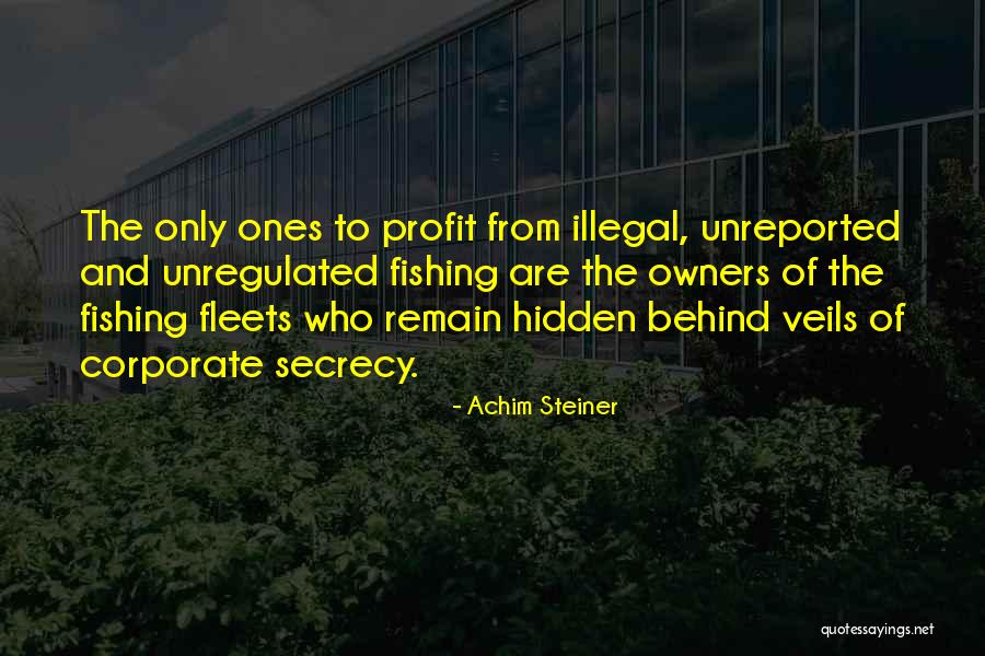 Corporate Profit Quotes By Achim Steiner