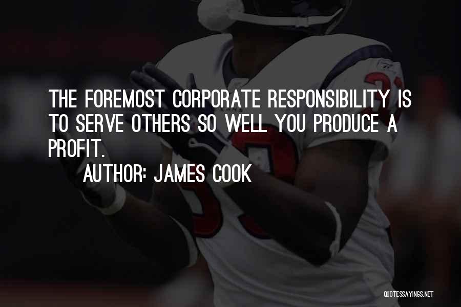 Corporate Profit Quotes By James Cook