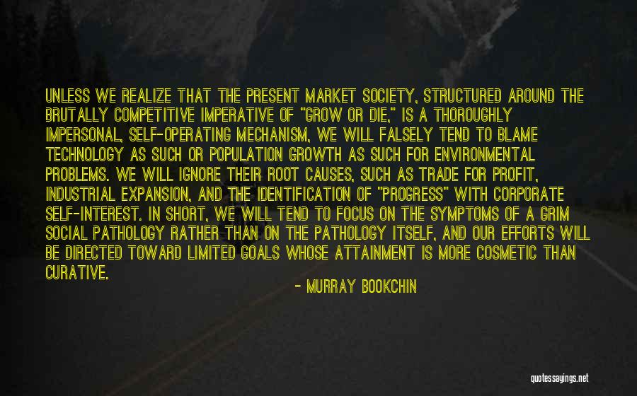 Corporate Profit Quotes By Murray Bookchin