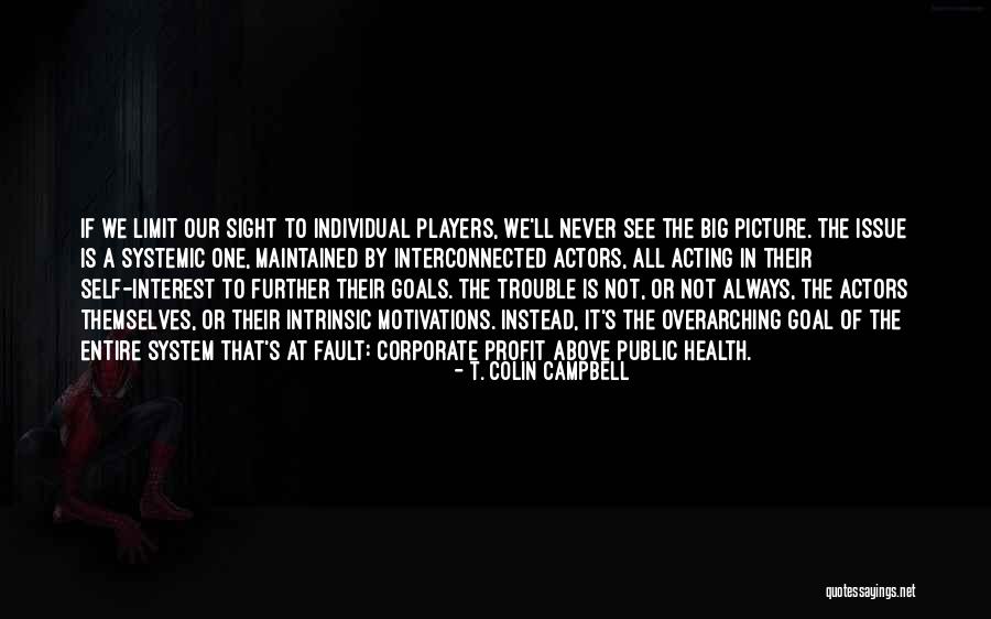 Corporate Profit Quotes By T. Colin Campbell