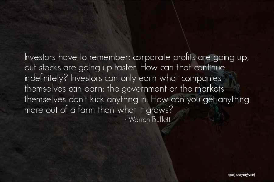 Corporate Profit Quotes By Warren Buffett