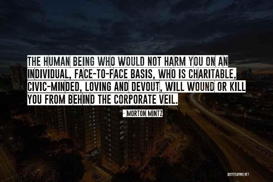 Corporate Veil Quotes By Morton Mintz Corporate Veil Quotes By Morton Mintz