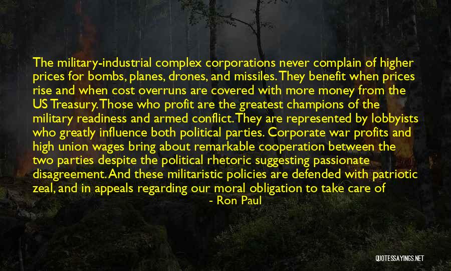 Corporate World Political Quotes By Ron Paul Corporate World Political Quotes By Ron Paul