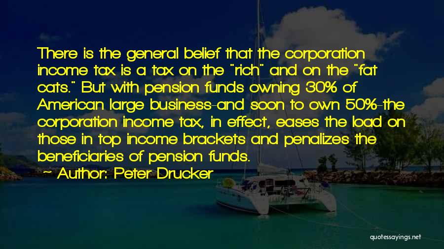 Corporation Tax Quotes By Peter Drucker