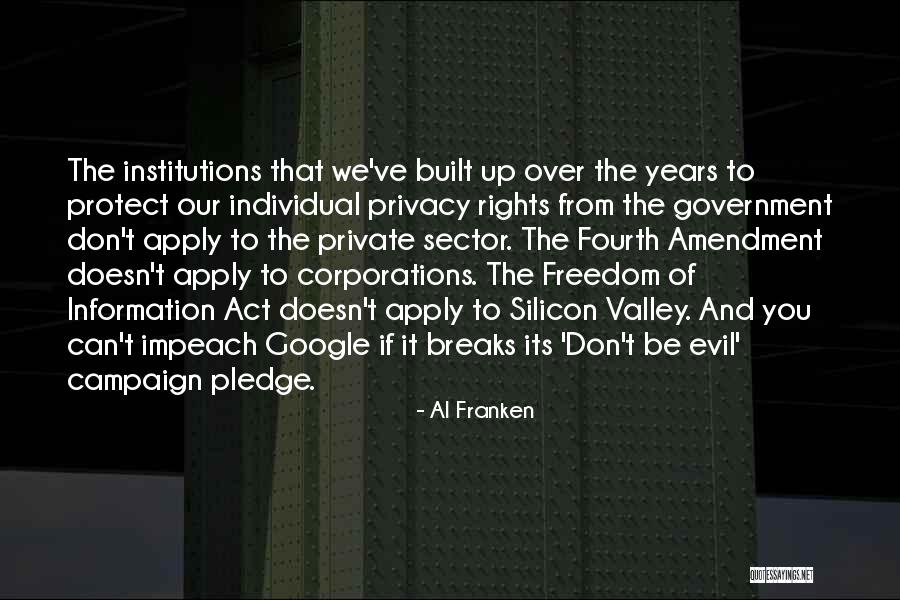 Corporations Evil Quotes By Al Franken