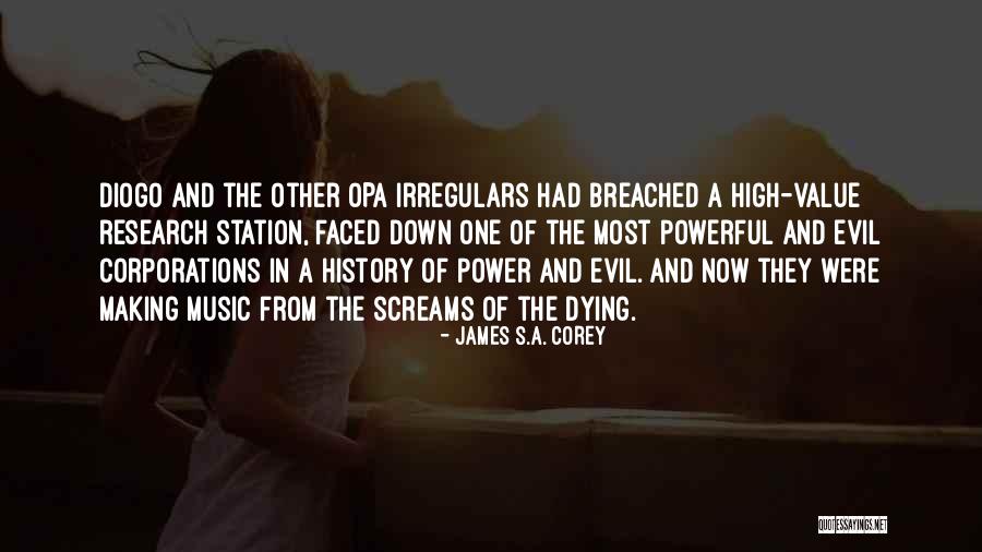 Corporations Evil Quotes By James S.A. Corey