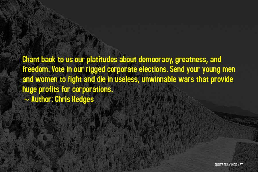 Corporations Quotes By Chris Hedges