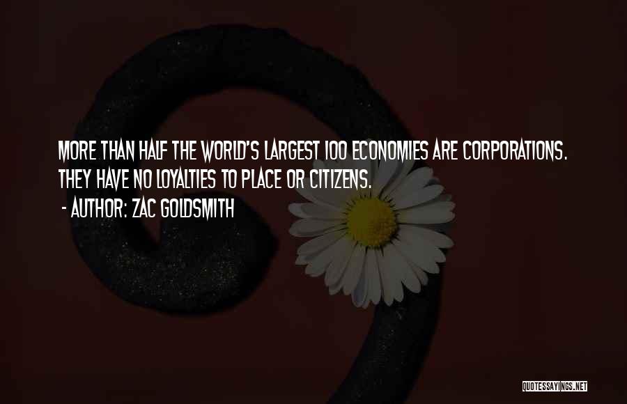 Corporations Quotes By Zac Goldsmith