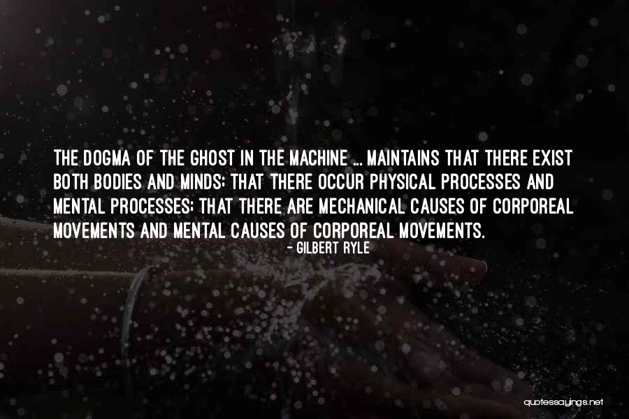 Corporeal Quotes By Gilbert Ryle