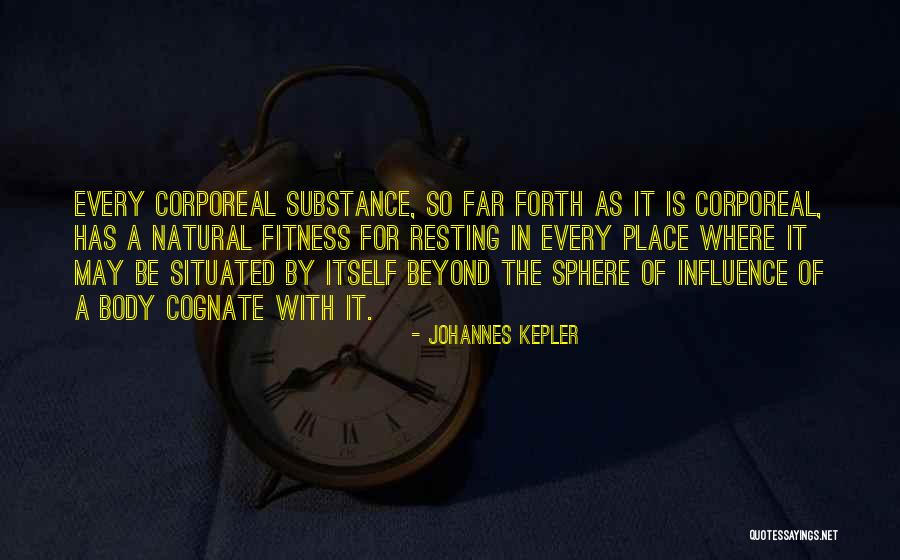 Corporeal Quotes By Johannes Kepler