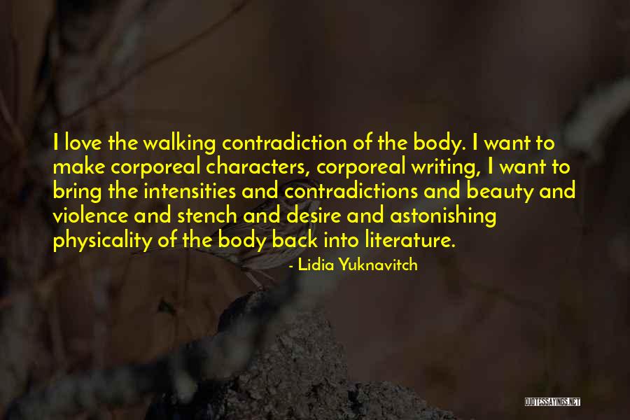 Corporeal Quotes By Lidia Yuknavitch