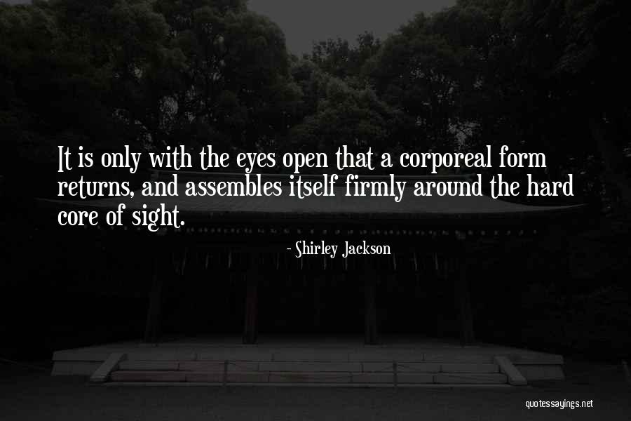 Corporeal Quotes By Shirley Jackson