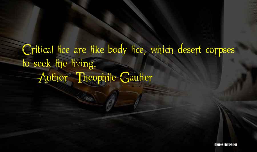 Corpses Quotes By Theophile Gautier