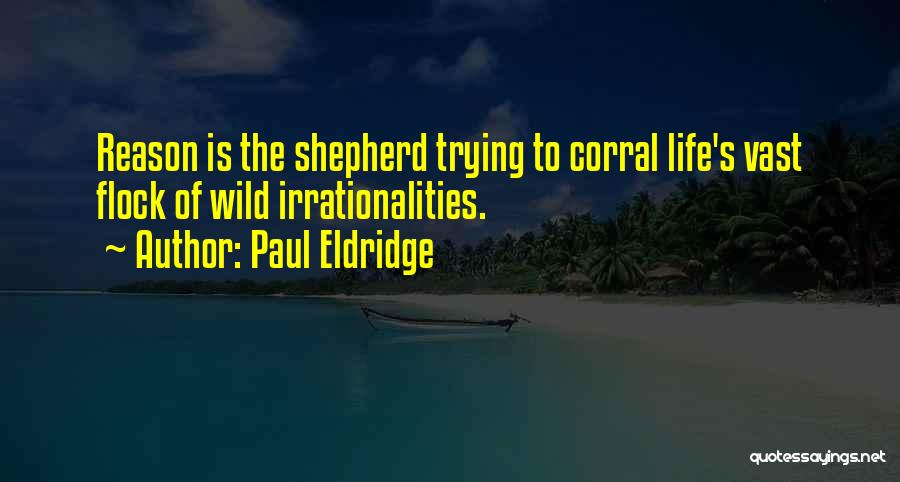 Corral Quotes By Paul Eldridge
