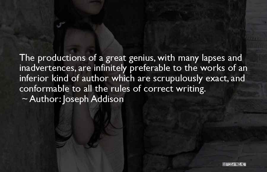 Correct Quotes By Joseph Addison