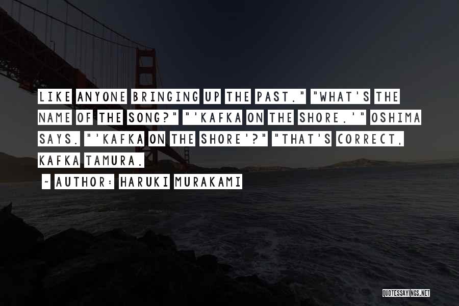 Correct The Past Quotes By Haruki Murakami