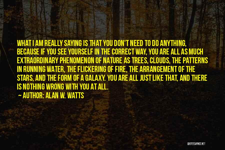 Correct The Wrong Quotes By Alan W. Watts