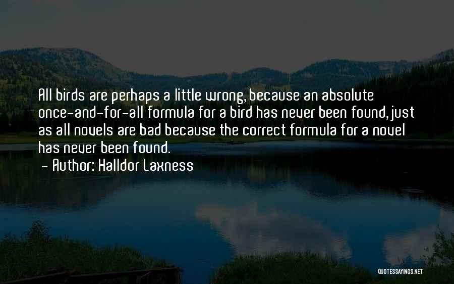Correct The Wrong Quotes By Halldor Laxness