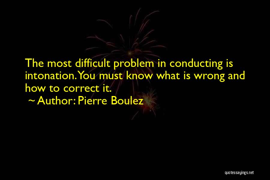 Correct The Wrong Quotes By Pierre Boulez