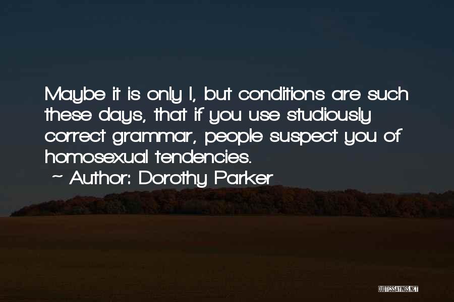 Correct Use Of Quotes By Dorothy Parker